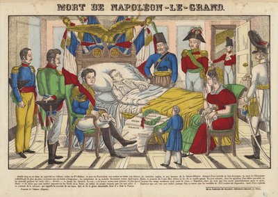 Death of Napoleon the Great by French School